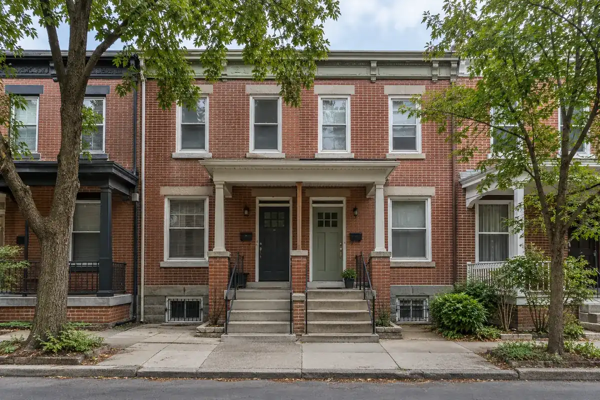 A two-unit rental house in Philadelphia